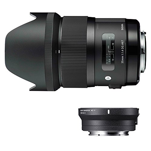 Sigma 340954_89E965 - Kit 35 mm F1.4 Art EOS + MC-11, Color Negro