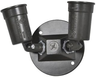 LC23N2-BR Bronze Weatherproof Double Lampholder - Quantity 12