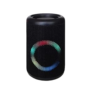 Art Tech Lab Bluetooth 5.0 Mini Wireless Speaker met RGB LED Lights Draagbare luidspreker voor smartphones, tablets