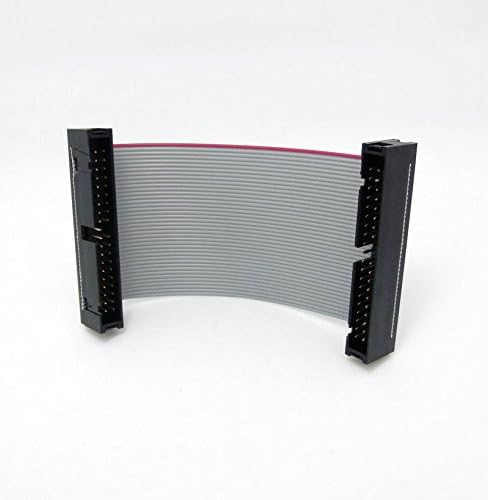 40-Pin 40Pin 3.5" IDE Male to Male Connector Extension M-M Cable Ribbon 4-inch
