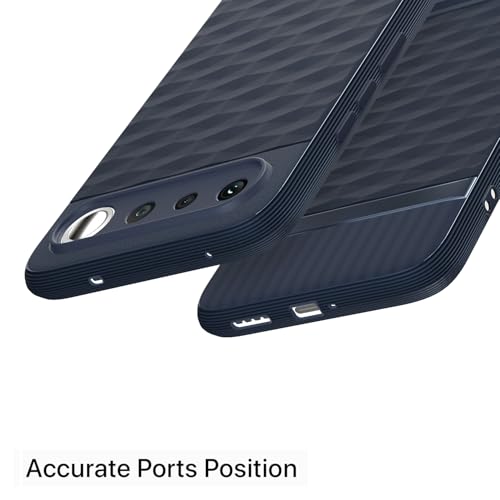 Image of Outlouders Back Cover for Realme 16 5G | Full Camera Protection | TPU Soft Flexible Shockproof Bumper Case (Blue)