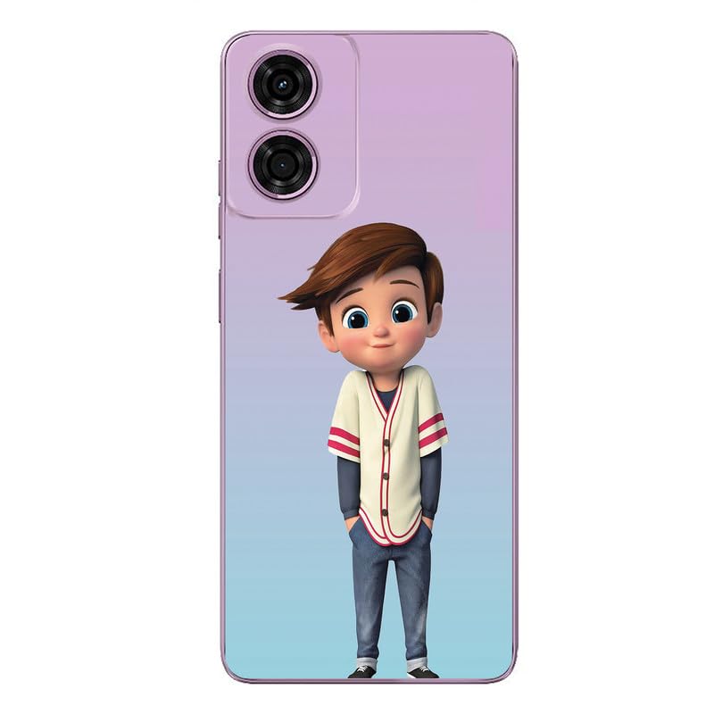 Image of FCS Printed Designer Vinyl Mobile Back Skin Sticker for Motorola Moto G Play (2024) | Protects Against Dust, Precision-Fit, Vinyl, Bubble-Free Installation- (DZ-81)