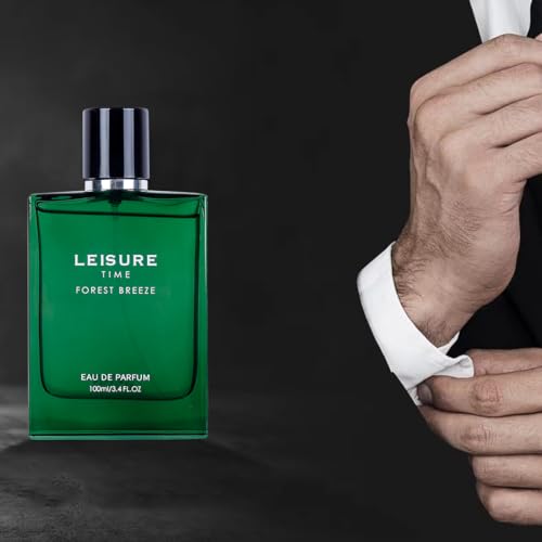Image of MINISO Leisure Time Eau De Parfum EDP 100 ML Perfume for Men Long Lasting, Forest Breeze