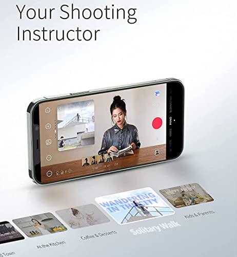 Image of Zhiyun Smooth Q4 Combo Gimbal Stabilizer for Smartphone iPhone Android Cellphone,3-Axis Phone Gimbal w /Built-in Extension Rod Selfie Stick,Megnetic Fill Light,Carrying Bag,Tripod,Grey