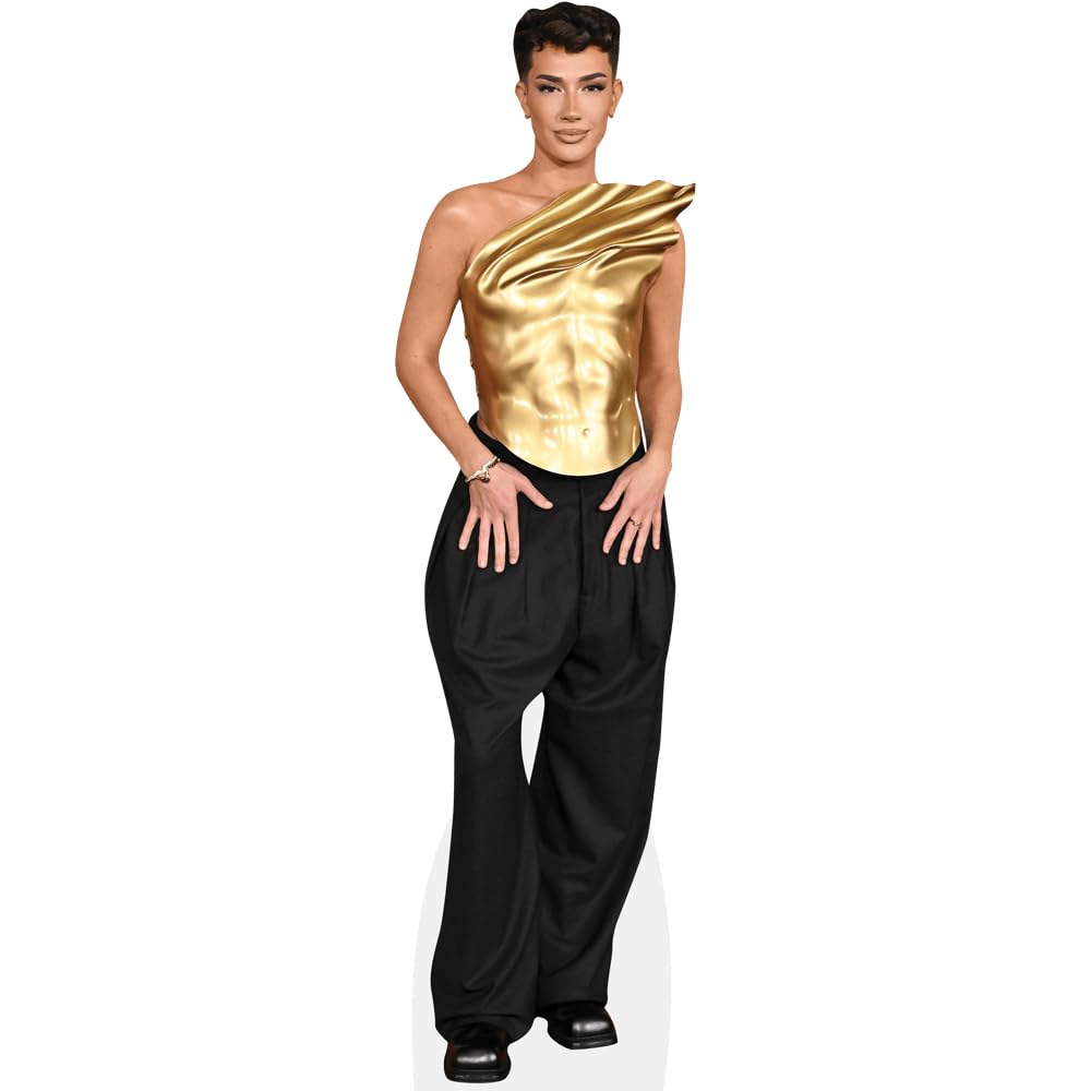 Celebrity Cutouts Life Size Cutout James Charles (Gold)