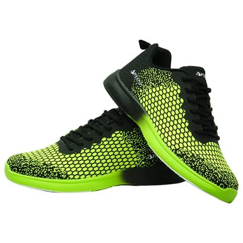 Image of Pyramid Men's Path Lite Seamless Mesh Bowling Shoes - Lightweight Seamless Design, Athletic Fit, Breathable Knit Upper, Universal Slide Soles
