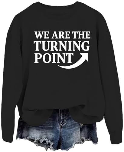 Turning Point USA Sweatshirt for Women We are the Turning Point Hoodie Men Print Graphic Tees Unisex