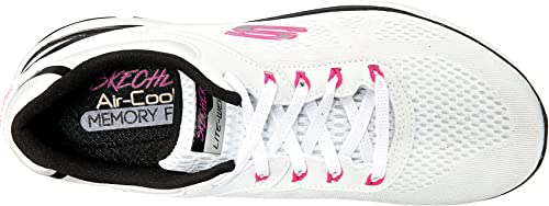 Image of Skechers Women Flex Appeal 3.0 Steady Move Lace Up Shoe