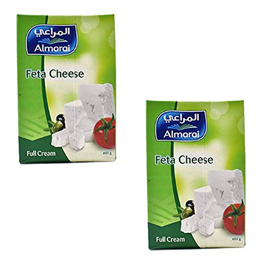 Image of Almarai Feta Cream Cheese Full Cream, 2 x 400 g