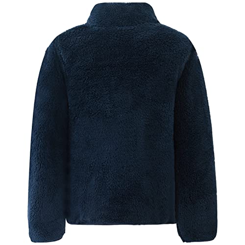 Kids Boys Fleece Full-Zip Jacket Lightweight Coat Sweatshirt Top for 3-12 Years4