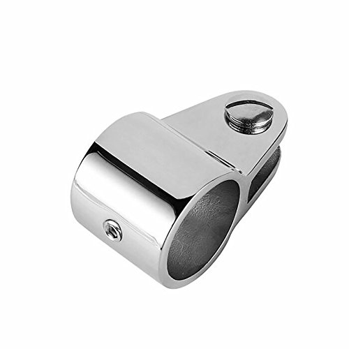 Amadget Bimini Top Jaw Slide, 2 Pcs Marine Boat Hardware Fitting Stainless Steel Inside Dia 7/8" 22Mm #TOP1