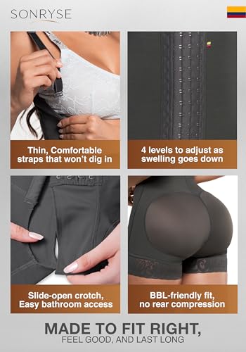 Image of Sonryse Stage 2 faja Tummy Tuck Compression Garment | Faja Body Shaper Shapewear for Women | Fajas Colombianas Moldeadoras