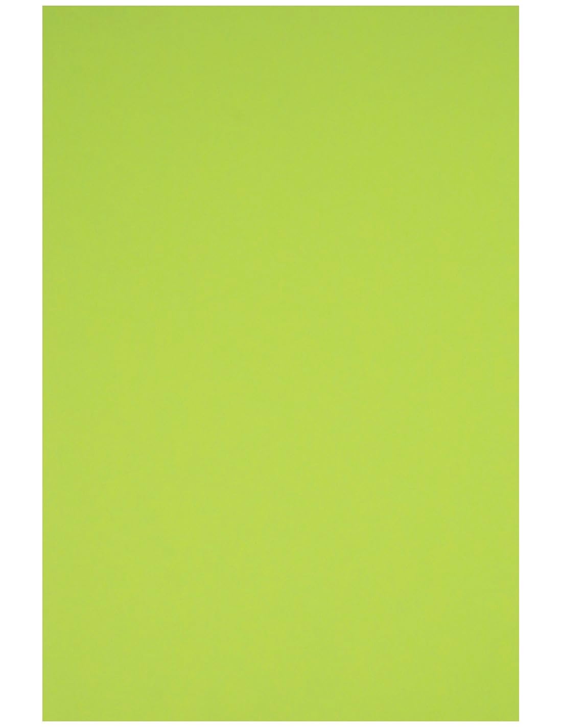 Netuno 250 Sheets Bright Green Colored Paper A4 210 x 297 mm 8.27 x 11.69 in 160 GSM Rainbow for Printing Crafts Office Presentations Photocopies — image 1