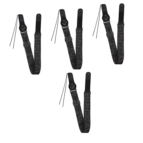 Milisten 4 Ensembles Accessoire Sangle Transporteur Cadeau Réglable Coton Guitares Épaule Folk Portable Longe Partie… - Les Beatles, Paul McCartney, John Lennon, RIngo Starr, George Harrison Milisten 4 Ensembles Accessoire Sangle Transporteur Cadeau Réglable Coton Guitares Épaule Folk Portable Longe Partie…