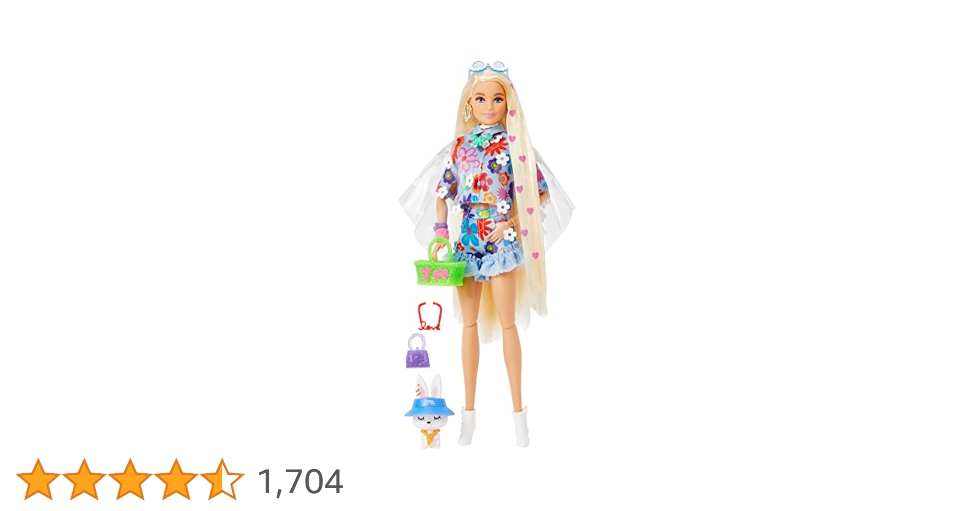 Amazon.co.jp: バービー(Barbie) エクストラドール in Floral