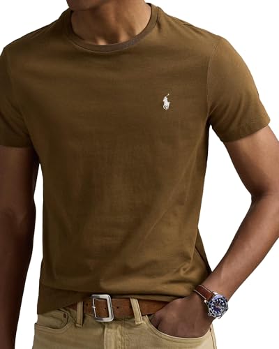Image of POLO RALPH LAUREN Men's Jersey Cotton Crew Neck T-Shirt
