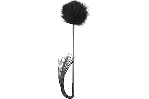 Silicone Feather Sex Tickler Soft Fur Tickler Whip Feather Tickler Small Feather...