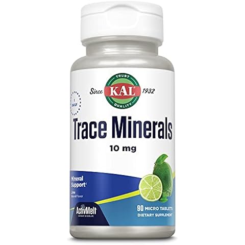 KAL Trace Minerals, 10 mg Instant-Dissolve ActivMelt Tablets Cover