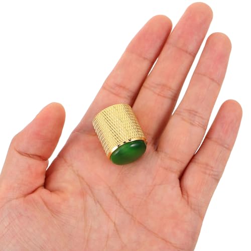 Boutons de potentiomètre en métal vert pour éviter les glissements - 4
