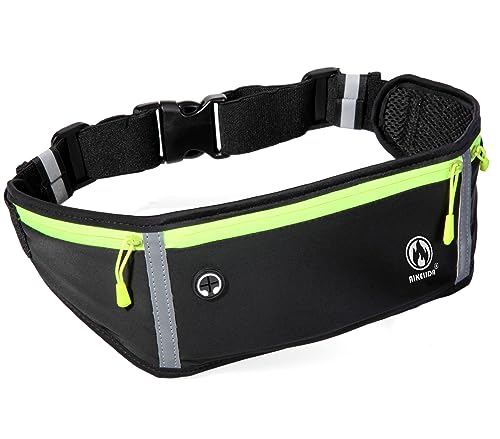 Image of Running Belt for Women Men - Best Comfortable Fanny Pack Waist Pack Bag Pouch Running Phone Holder That Fit All Phone Models and Fit All Waist Sizes for Running, Workouts, Cycling, Traveling