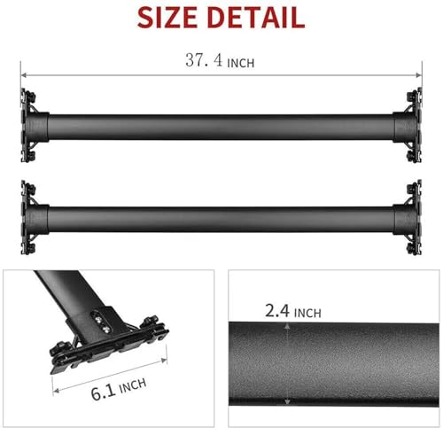 Barras de techo Lexus RX450H 2010-2015 para ampliar espacio de carga 4