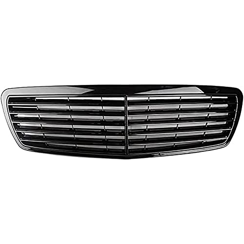 ANNAKK Frontales Rejillas Radiador, para Mercedes Benz W211 E-KLASSE E200 E320 E350 2002-2006 Front Bumper Radiator Grilles Centro Parachoques Car Accesorios de Modificación