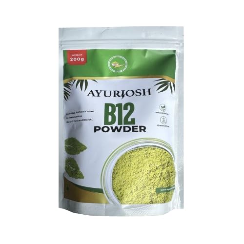 Ayurjosh Vitamin B12 Powder Plant Based Vitamin B12 Supplement | Vitamin B1, B2, B3, B6, B9,C & A | Boost Energy Level | Good For Digestion And Stress | Glowing Skin For Men & Women 200G (B0D9RVCKQQ) Amazon Price History, Amazon Price Tracker