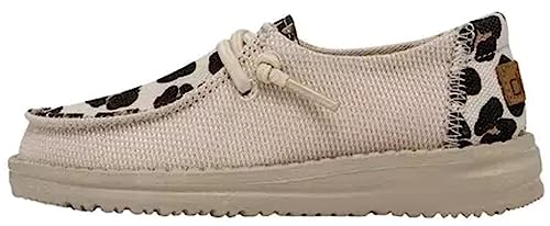 Image of HEYDUDE Girl's Wendy Youth Funk | Girl's Shoes | Girl's Lace Up Loafers | Comfortable & Lightweight