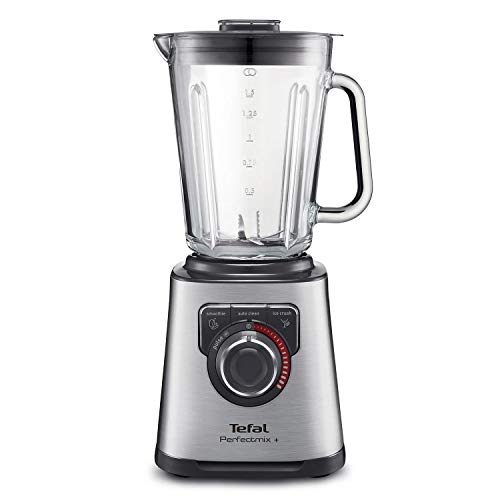 Tefal PerfectMix+ High-Speed Blender, Smoothie Maker, Ice Crush, 2L Glass Jug, 1200W, 4 Removable...