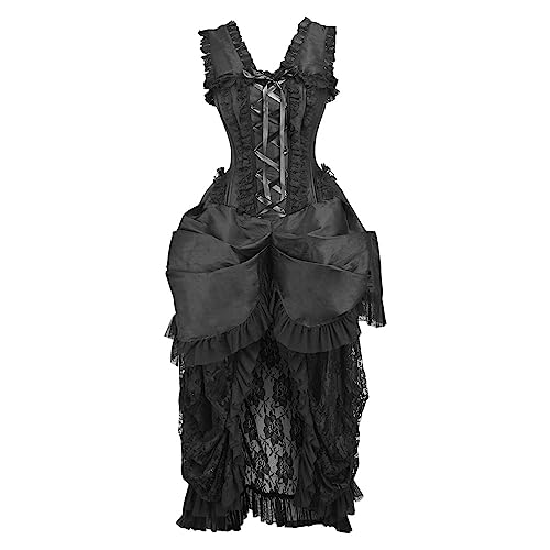 Amazon.com: Daisy Corsets Top Drawer Steel Boned Black Lace