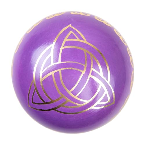 Image of Tibetan Singing Bowl Set - 4 inch Easy To Play Authentic Handmade For Meditation Sound 7 Chakra Healing By HIMALAYAN BAZAAR (Purple, 4 inch)