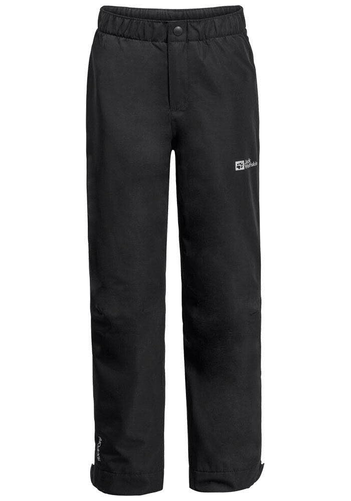 Jack Wolfskin - Snowy Days Pants K, Pantalones para Senderismo niños Unisex, Black,