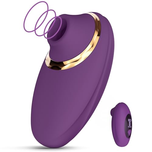 Sucking Sensory Toys Woman Breast, 8 Suction Mode with LCD Display, Clitioral Sucker Vibrates Y1114-