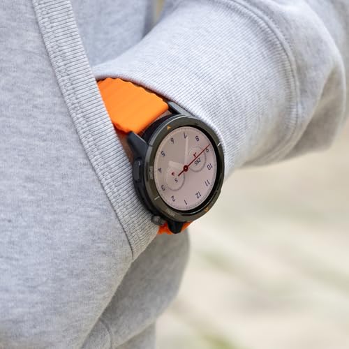 Correas de silicona naranja para reloj AGM miniatura 5