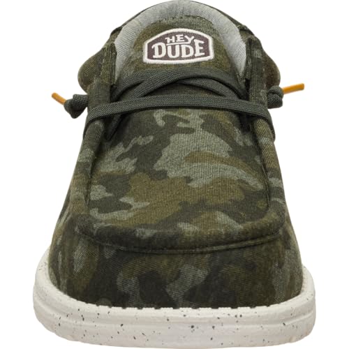 Image of HEYDUDE Mens Wally Stretch Jersey Camo