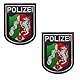 2 PCS Polizei Patch Militär Taktische Police Abzeichen Applikationen zum Kleidung Taschen Rucksack Uniform Jersey Patch Sammeln Jungen Erwachsene