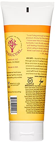 Jessicurl, Deep Conditioning Treatment, Citrus Lavender, 8 Fl Oz. Deep Conditioner For Dry Damaged Hair, Great Anti Frizz Hair Mask And Leave In Conditioner For Curly Hair #TOP1