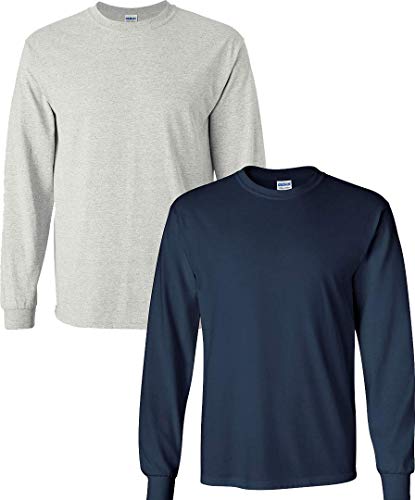 Image of Gildan Men's Ultra Cotton Long Sleeve T-shirt, Style G2400