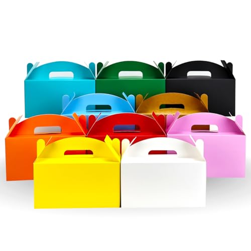 Boîtes cadeaux en papier cartonné rigide Aosric de 24 cm : élégance et robustesse festives