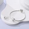 TINSLO Charm Anhänger Damen 925 Sterling Silber für Armband Charms Beads passend für Pandora Armband und Halskette, Kompatibel mit Europäischen Armbänder für Frauen Mädchen #2