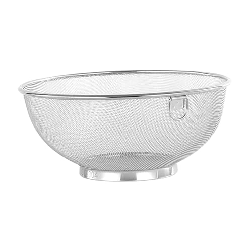 KTUXZCI Colador para lavar arroz, colador de arroz, cesta de drenaje, herramienta de cocina esencial para lavar y colar alimentos fácilmente, doméstico,