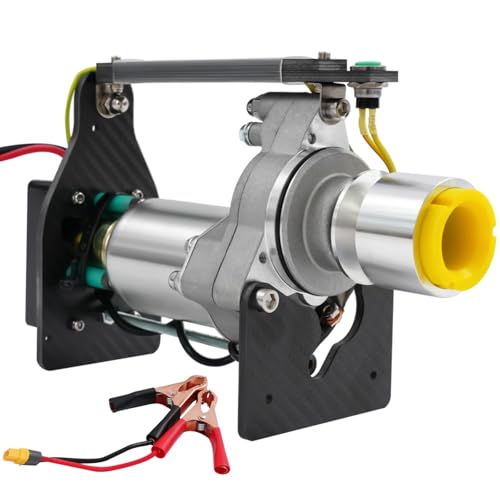 TOC Metal Roto Terminator Starter, 15-80CC Gasoline Engine Starter, Strong Master Starters, Aluminum Small Starters Cone with Rubber Cap, 36mm 6:1...