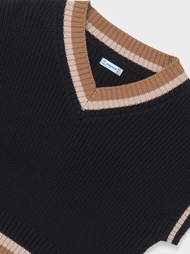 Mayoral Knitting Vest for Girls Black3