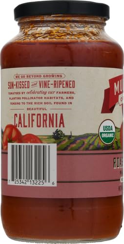 Muir Glen Organic Roasted Garlic Pasta Sauce, No Sugar Added, 23.5 oz. - Thumbnail 7