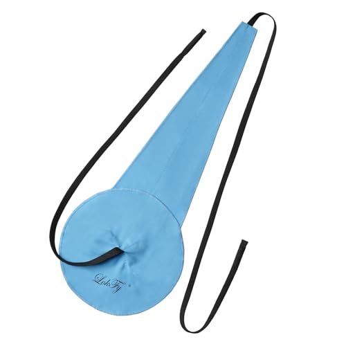 Chiffon de nettoyage pour saxophone contre les tampons collants bleu