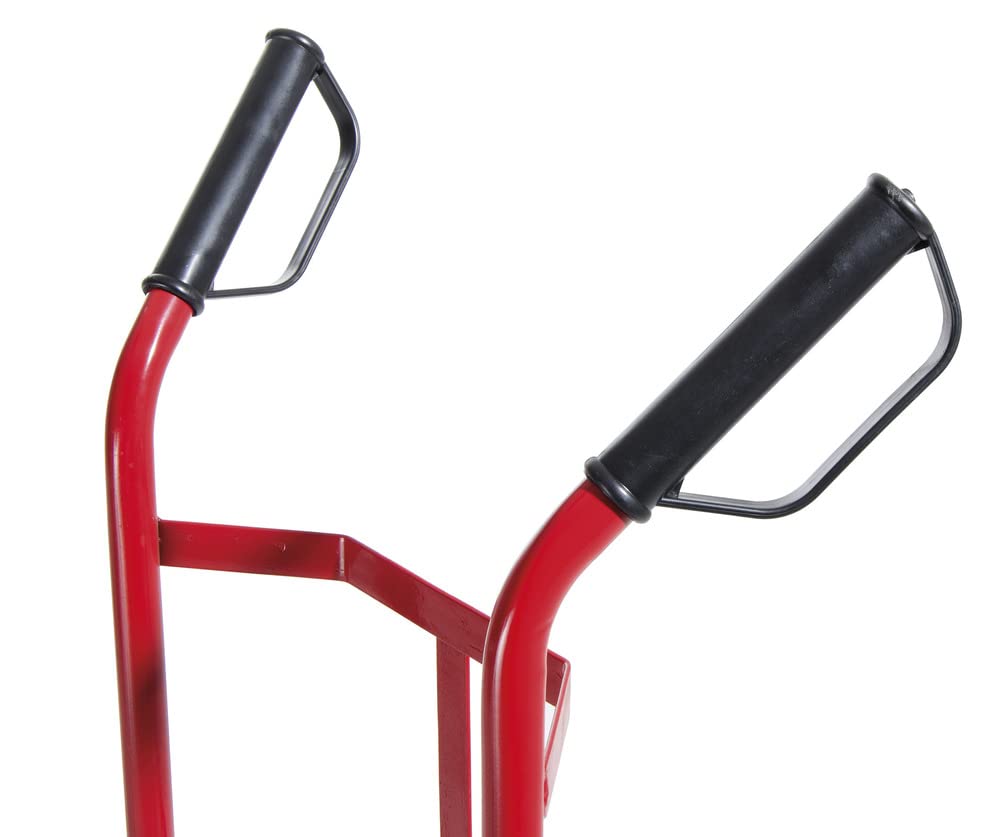 VERDELOOK Carrello portatutto, Portata 150 kg, 110x42x42 cm, Rosso