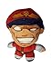 Kamparo Peluche Street Fighter M. Bison rosso, 43 cm