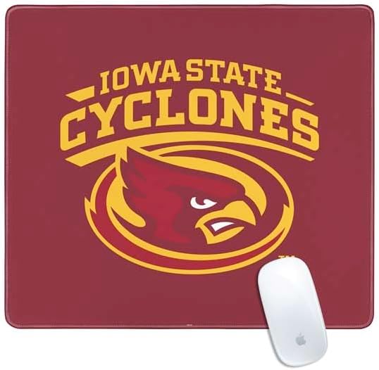 Skinit Extra Large Gaming Mouse Pad - Officially Licensed Mascot Iowa State Design with Stitched Edges, Waterproof, Non-Slip Rubber Base, Desk Mat for Keyboard & Mouse, 35.75" x 15.4" inches