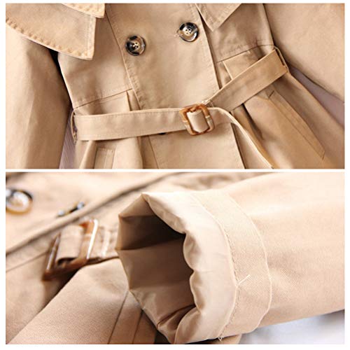 Odziezet Baby Girl mantel lange mouwen bomberjack winterjas windbreaker meisje blazar jas cape 6 maanden -8 jaar - Image 4