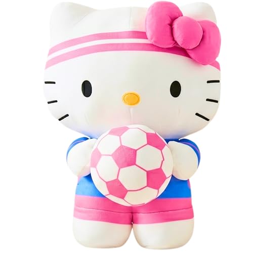 Image of Hello Kitty Kids Bedding Super Soft Cozy Cuddle Pillow Buddy with Soccer Ball, 2026 World Tournament, (Officially Licensed Product) By Franco